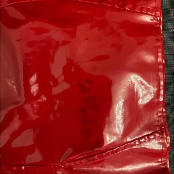 Red Latex Dress - Picture 2 of 3